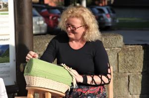 VZJ  Obetavna kljekljarica Simona Brajer je postavila razstavo čipk v Vrbovcu f Jože Miklavc IMG_0409 (2)